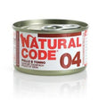 NATURAL CODE 04 POLLO & TONNO 85 GR.