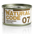 NATURAL CODE 07 POLLO & MANZO 85 GR.