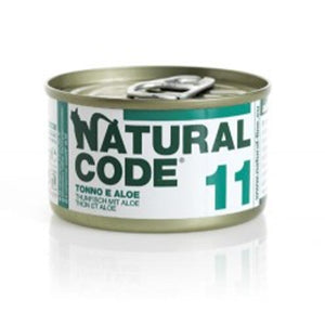 NATURAL CODE 11 TONNO & ALOE 85 GR.