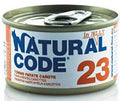 NATURAL CODE 23 TONNO CON PATATE & CAROTE IN JELLY 85 GR.