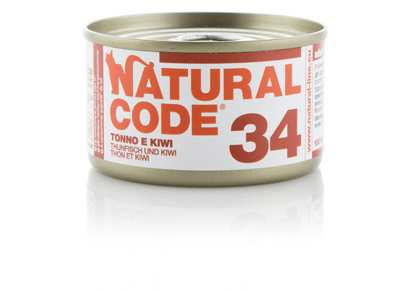 NATURAL CODE 34 TONNO & KIWI 85 GR.