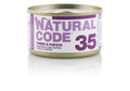 NATURAL CODE 35 TONNO & PAPAYA 85 GR.