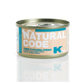 NATURAL CODE KITTEN TONNO & VITAMINA PREMIX 85 GR.