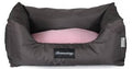 FABOTEX PETIT SOFA' BOSTON 80 x 67 x 22 CM. MARRONE/ROSA