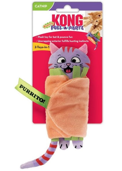 KONG PULL-A-PARTZ PURRITO