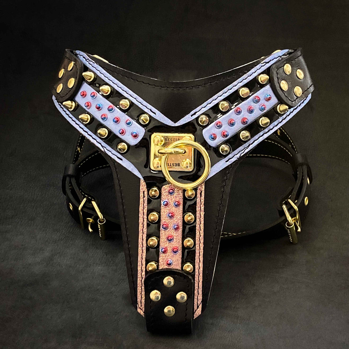 The "Candy" Black Harness-0
