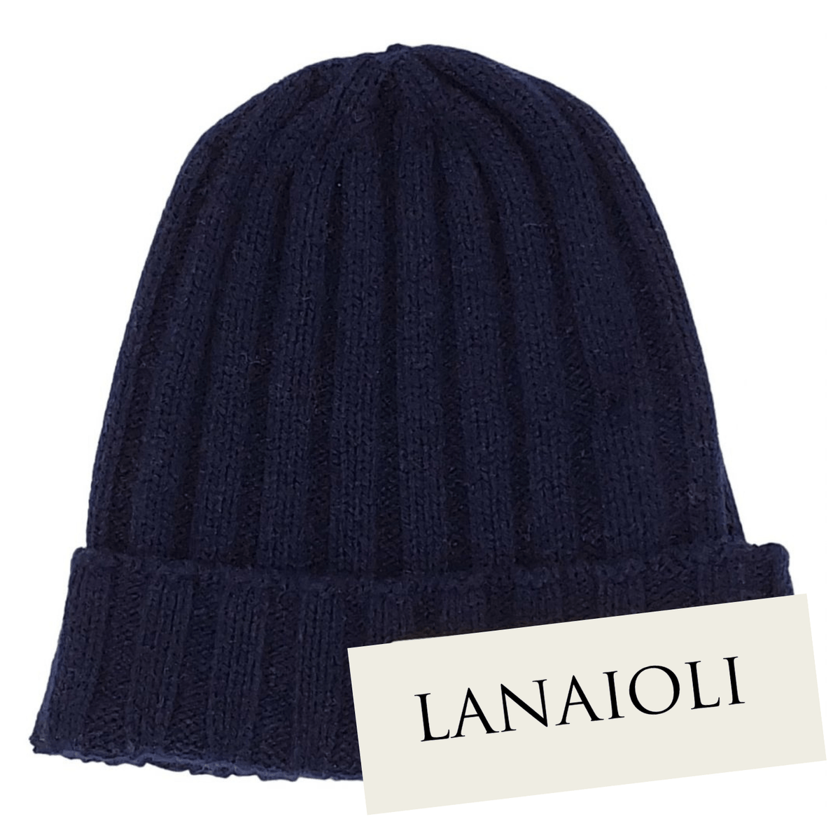 Cappello Donna a coste in Cashmere Rigenerato-1