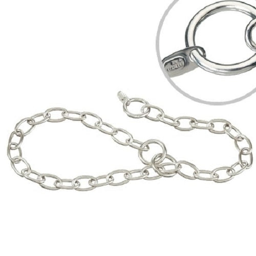 CAMON COLLARE A STRANGOLO IN ACCIAIO 3 x 650 MM.