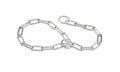CAMON COLLARE STANGOLO A MAGLIA LARGA 3,8 x 750 MM.