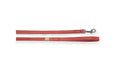 CAMON GUINZAGLIO IN CUOIO FODERATO 16 x 1000 MM. ROSSO