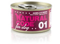 NATURAL CODE DOG 01 AGNELLO & PATATE 90 GR.