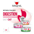 DISUGUAL DIET CAT DIGESTION LOW FAT CONIGLIO 85 GR.