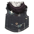 PETTORINA GILET MARGO DENIM TG.14 (50-54 CM.)