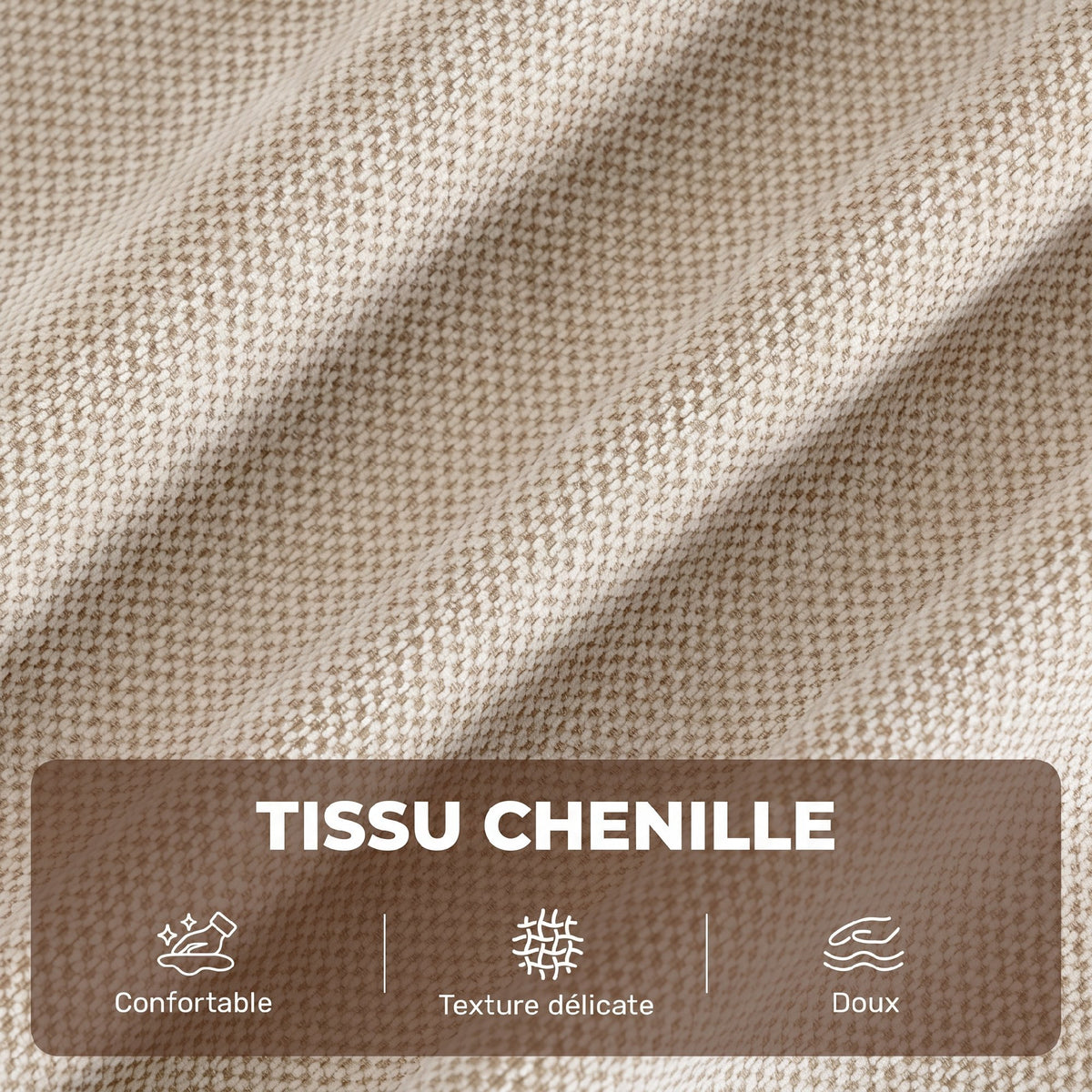 Fauteuil Releveur Électrique Massage et Chaleur Fauteuil Relax Électrique Chenille Ports USB Dossier Inclinable Crème-6