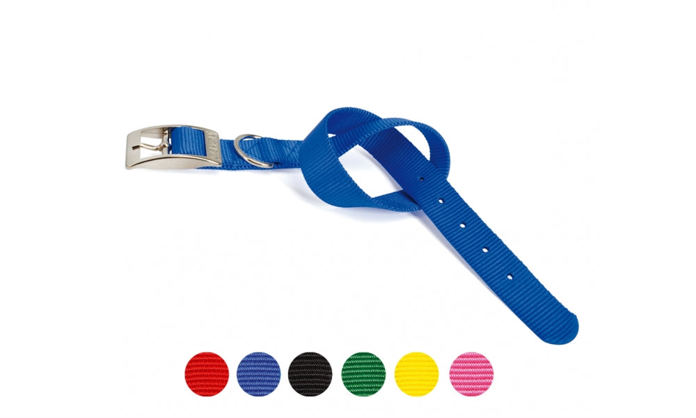 CAMON COLLARE IN NYLON 12 x 330 MM. NERO