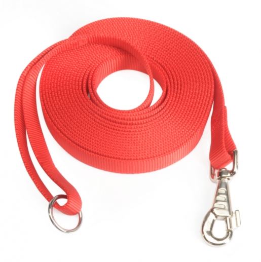 CAMON GUINZAGLIO DOPPIA MANIGLIA 25 x 1100 MM. ROSSO