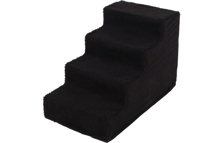 SCALETTA PER CANI TAMPA NERO 35,5x60x40,5CM