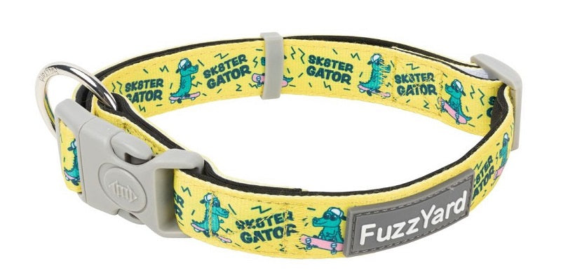 FUZZYARD COLLARE NEOPRENE "SK8TER GATOR" TG. L