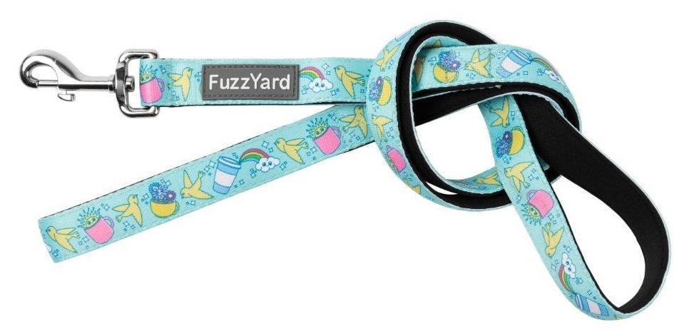 FUZZYARD GUINZAGLIO NEOPRENE "WAKEY WAKEY" TG. L