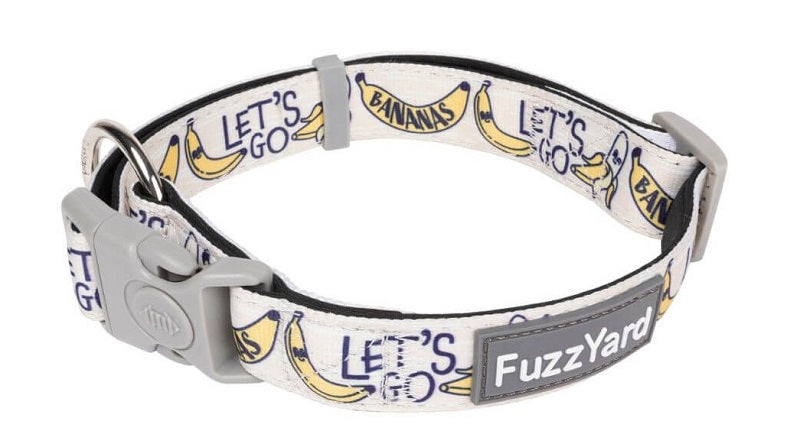 FUZZYARD COLLARE NEOPRENE "GO BANANAS" TG. L