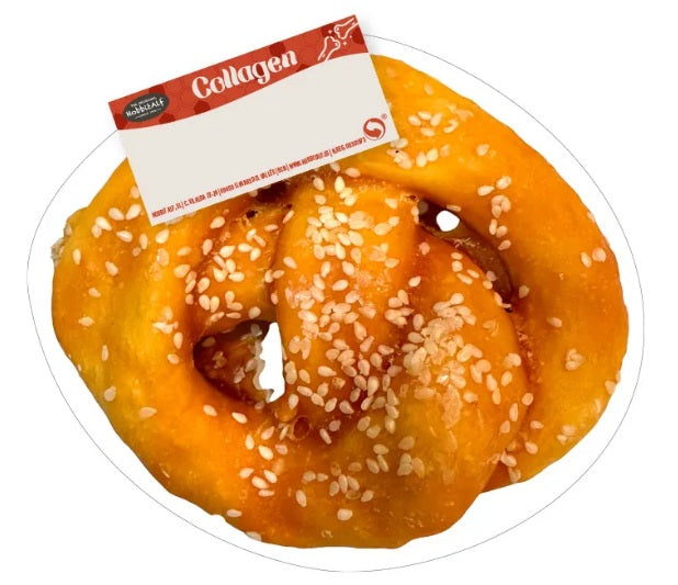 PRETZEL POLLO & SESAMO Ø 10 CM.