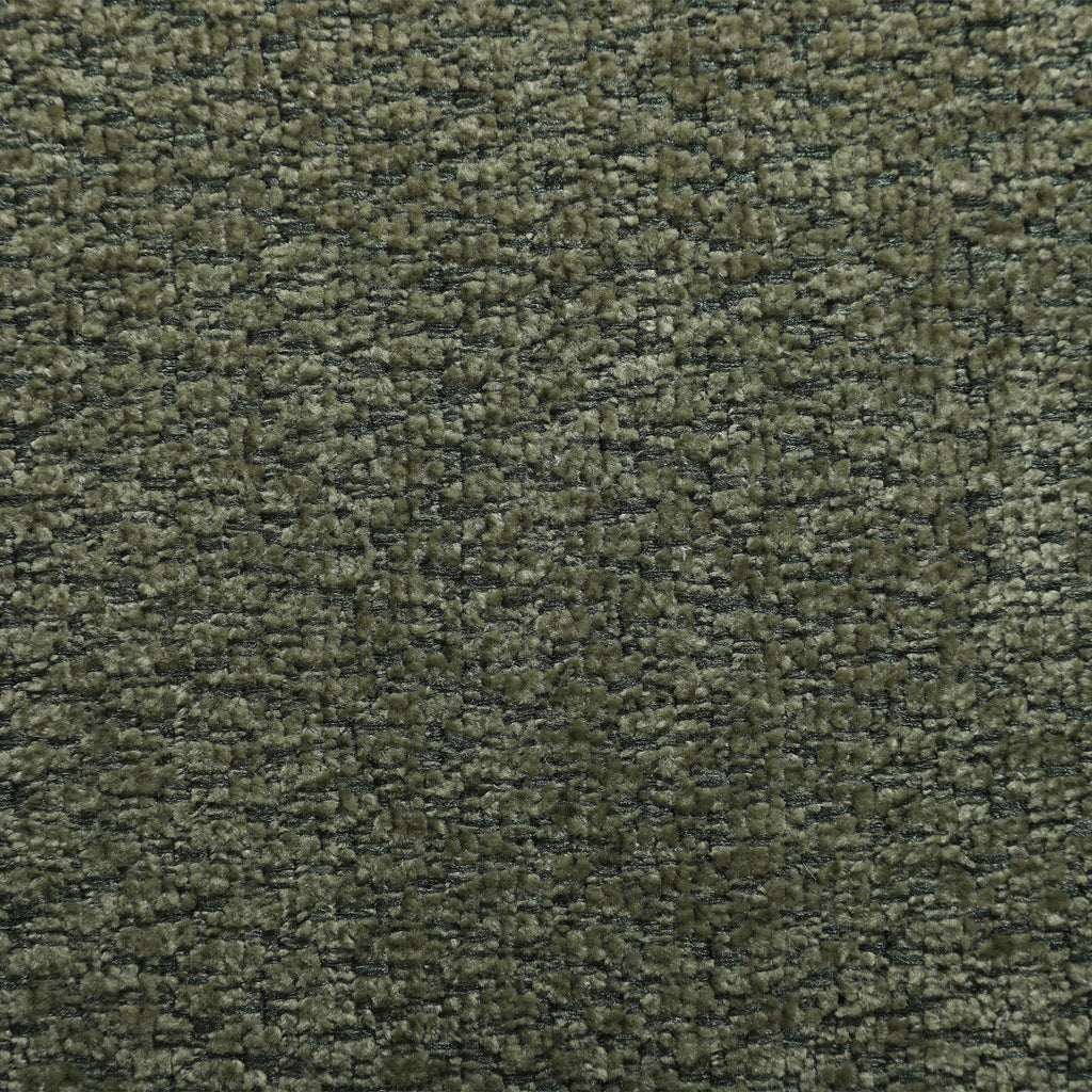 Canapé 3 Places avec Pouf Réversible, Canapé d'Angle Modulable en Chenille 251 cm Moderne, Assise Large, Vert-8