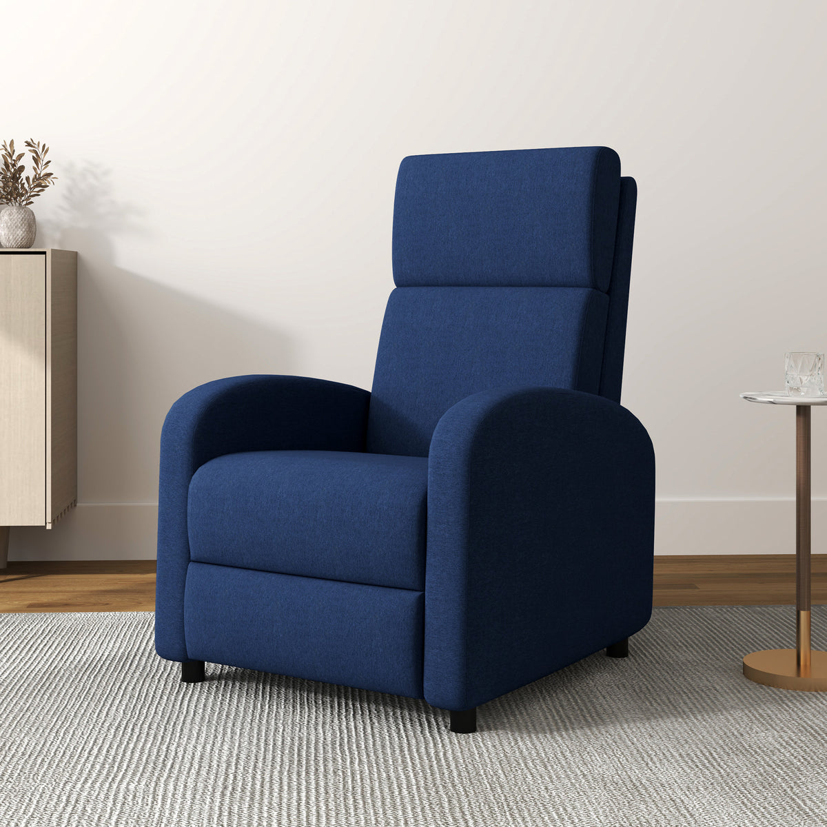 Fauteuil relax fauteuil inclinable salon fauteuil de relaxation - dossier réglable jusqu'à 160° repose-pieds intégré-9