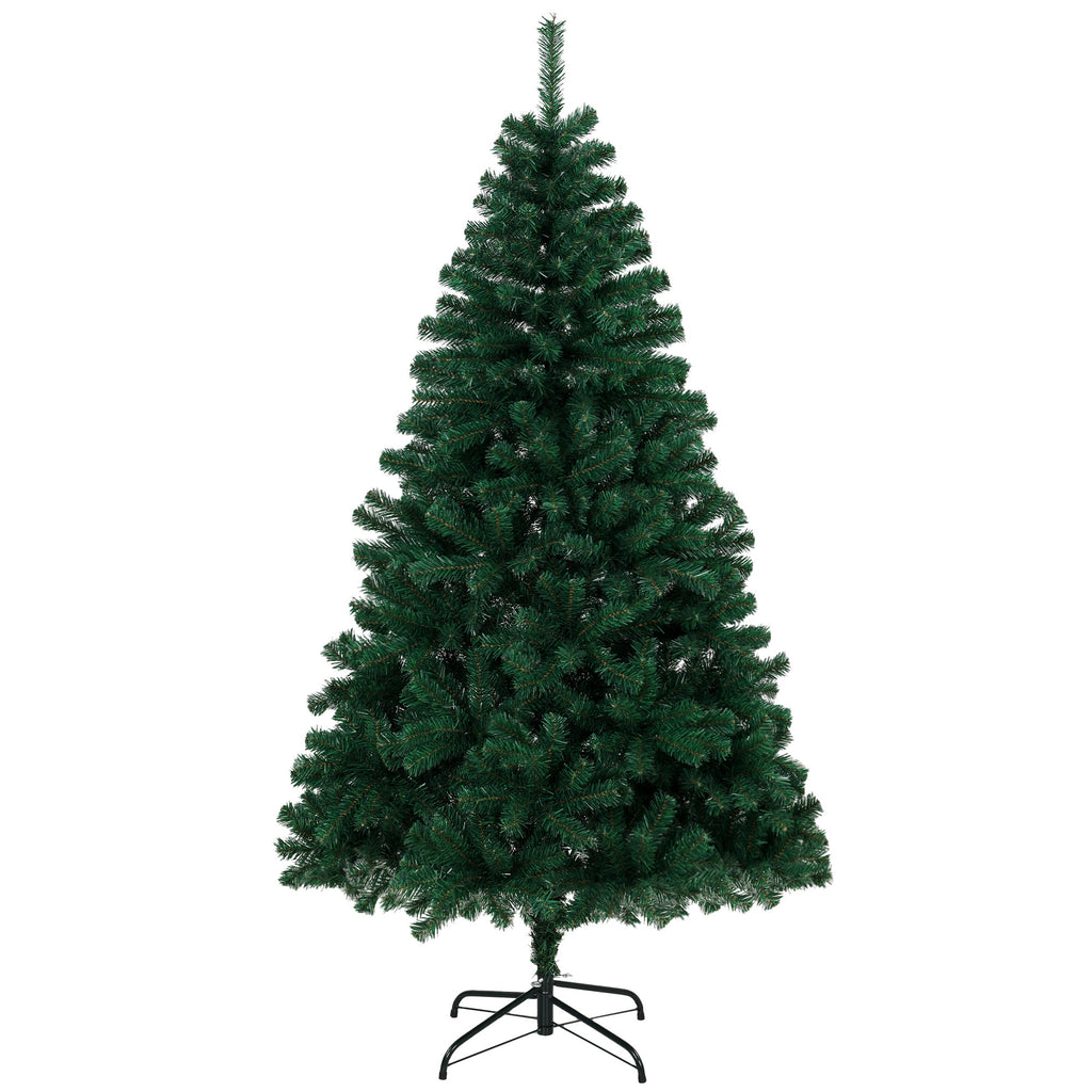 Albero di Natale artificiale 180 cm con 700 punte e base pieghevole