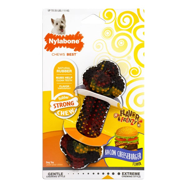 NYLABONE STRONG CHEW BACON TG. M