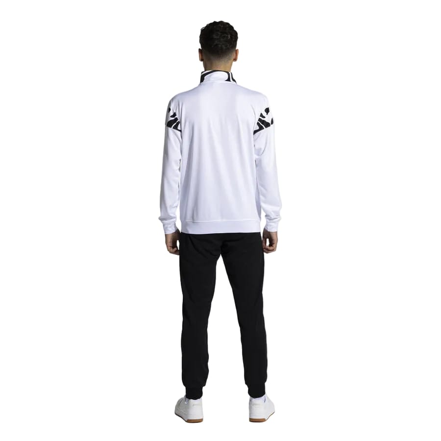 Lion II Elite training Tracksuit European Style Slim-Fit - White/Black - Joma-1