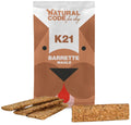 NATURAL CODE SNACK DOG SUPERFOOD K21 BARRETTE MAIALE 4 x 25 GR.