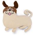 KARLIE PELUCHE CANE LUKA BIANCO/MARRONE 25 CM.