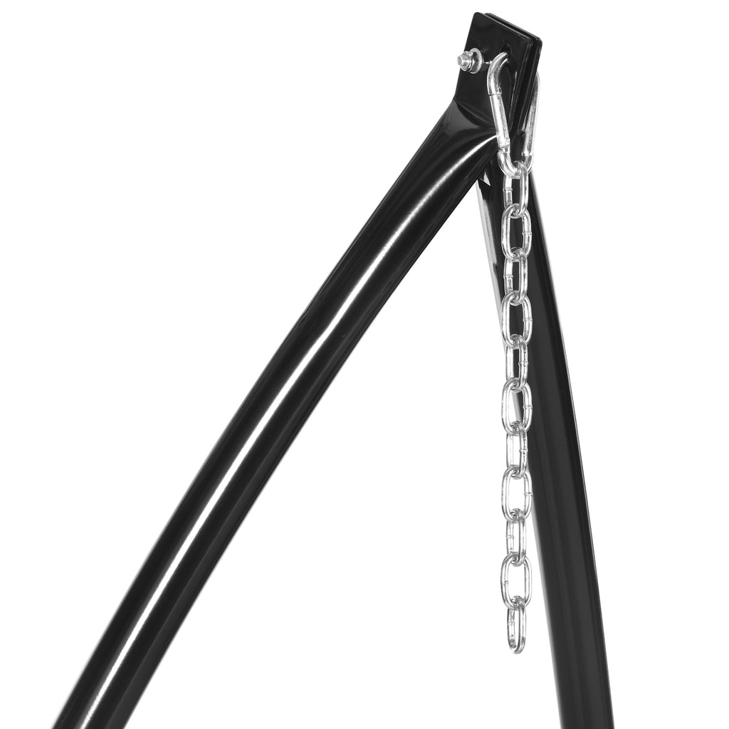 Support pour Fauteuil Suspendu - Pied Fauteuil Suspendu - Tablette réglable Incluse - max 120 Kg-7