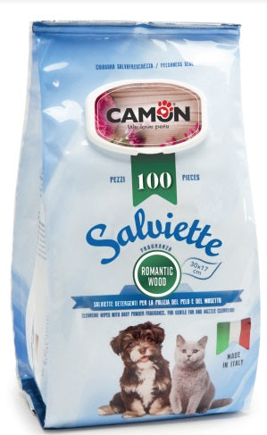 CAMON SALVIETTE DETERGENTI ROMANTIC WOOD 100 PZ.