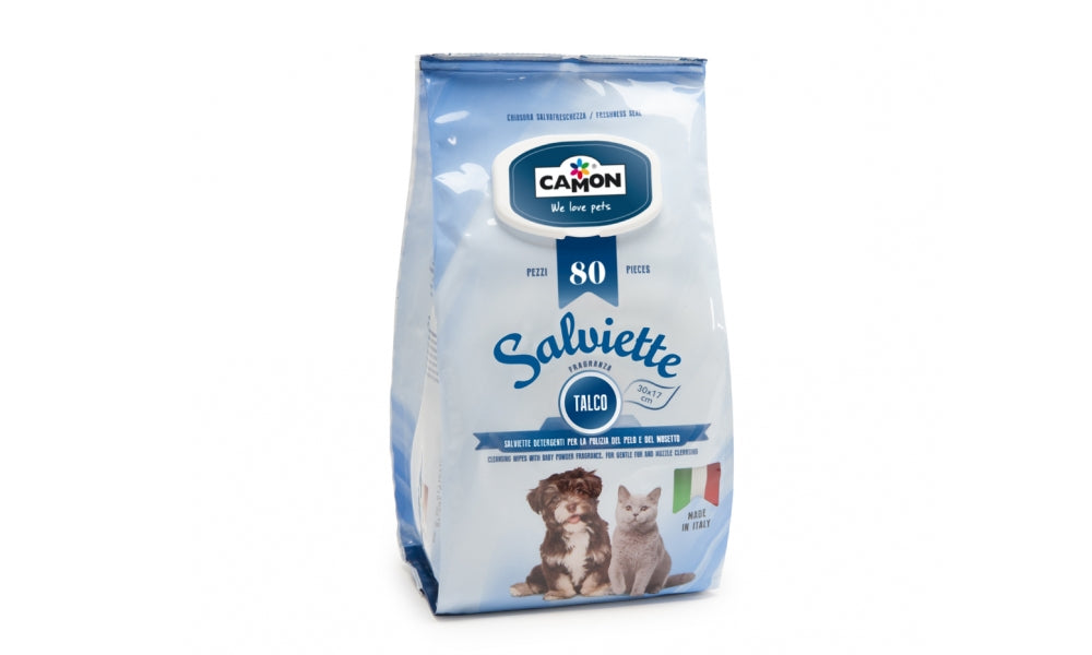 CAMON SALVIETTE DETERGENTI TALCO 100 PZ.