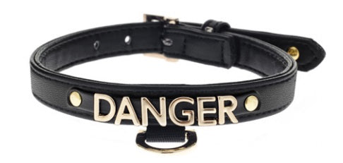FERRIBIELLA LE DANGEROUGE COLLARE "DANGER" TG.S (1,5 x 22-28 CM.)
