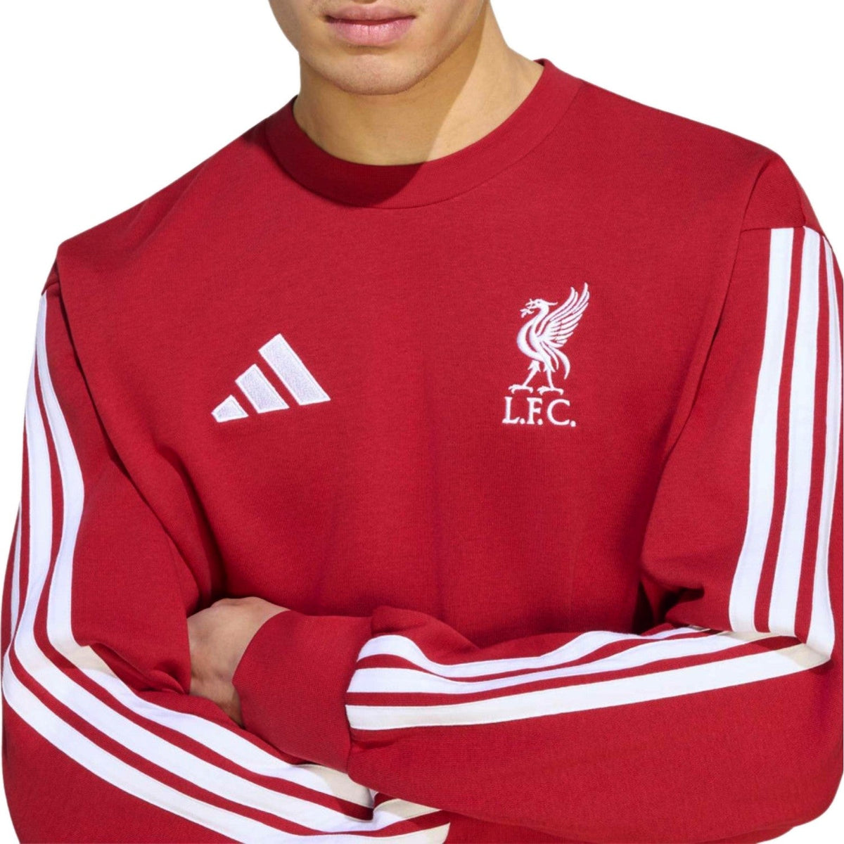 Liverpool FC Casual 3S presentation sweat tracksuit 2026/27 - Adidas-4
