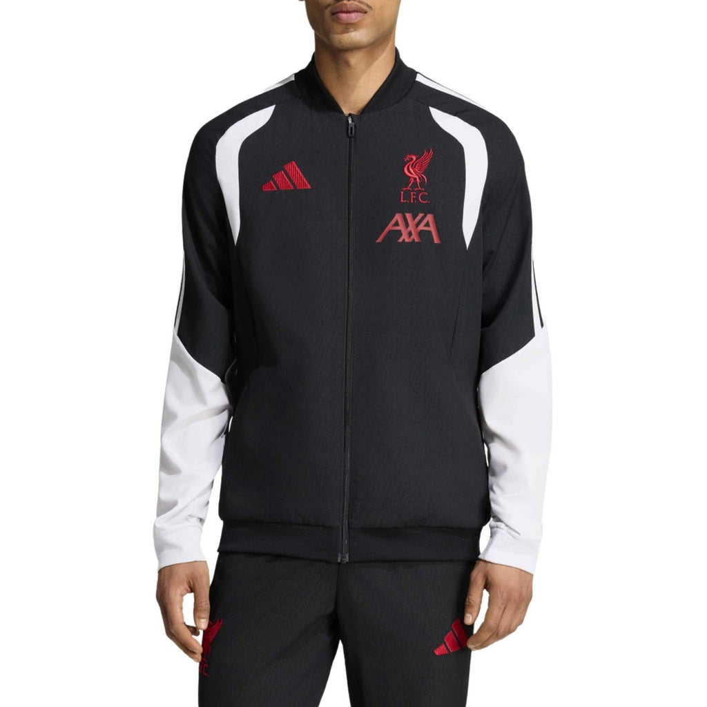 Liverpool FC black presentation Soccer tracksuit 2026/27 - Adidas-0