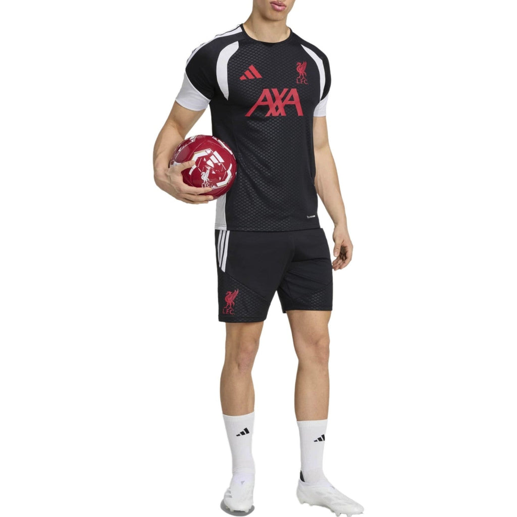 Liverpool FC black training short-sleeves Soccer set 2026/27 - Adidas-3