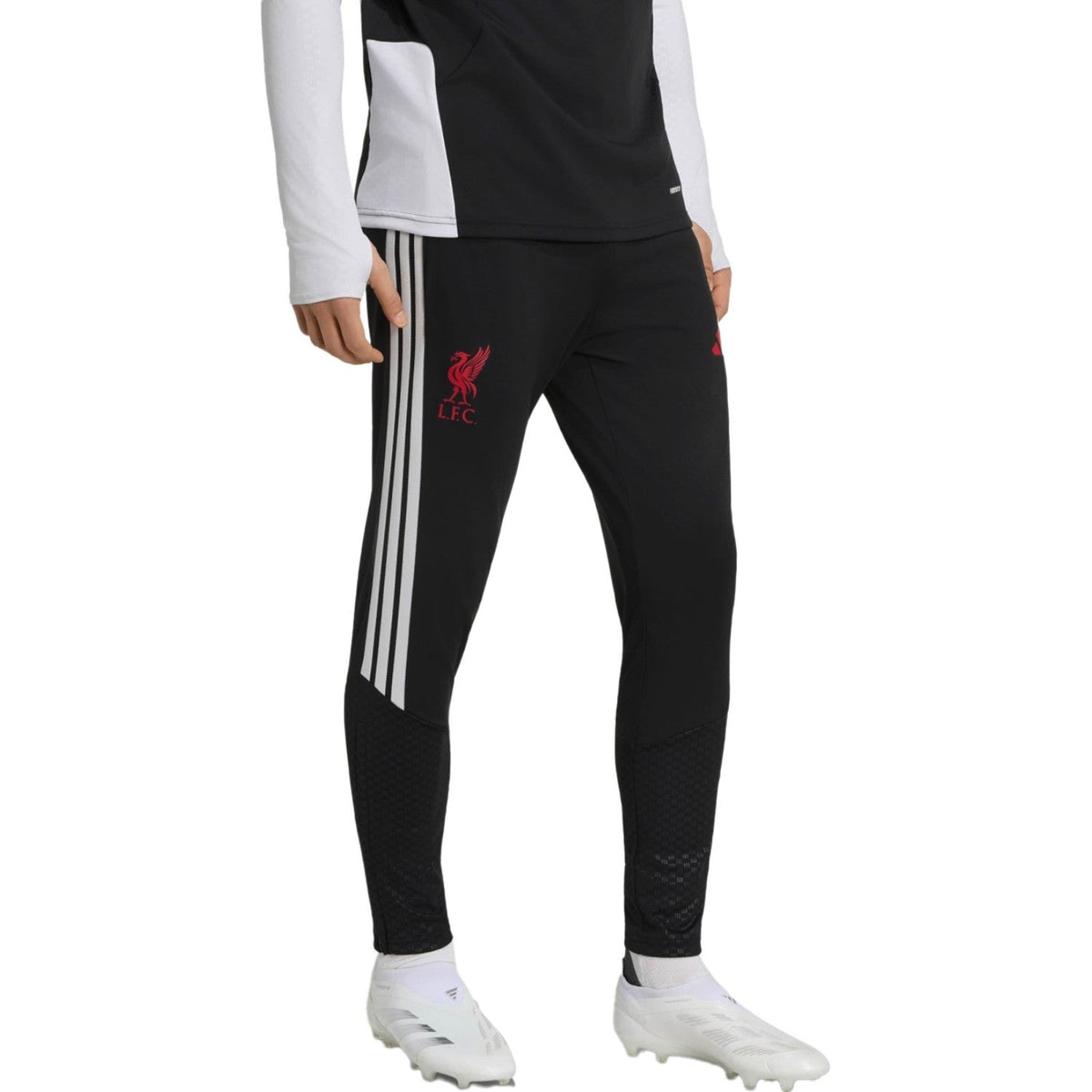 Liverpool FC black training technical Soccer tracksuit 2026/27 - Adidas-2