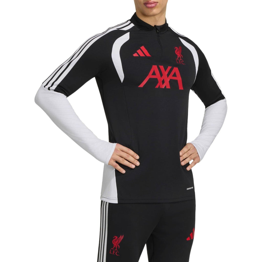 Liverpool FC black training technical Soccer tracksuit 2026/27 - Adidas-0
