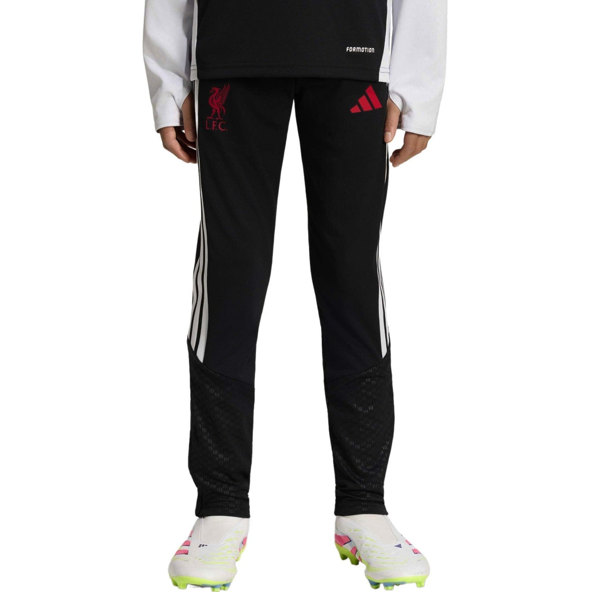Kids - Liverpool FC black Training Technical Soccer Tracksuit 2026/27 - Adidas-1