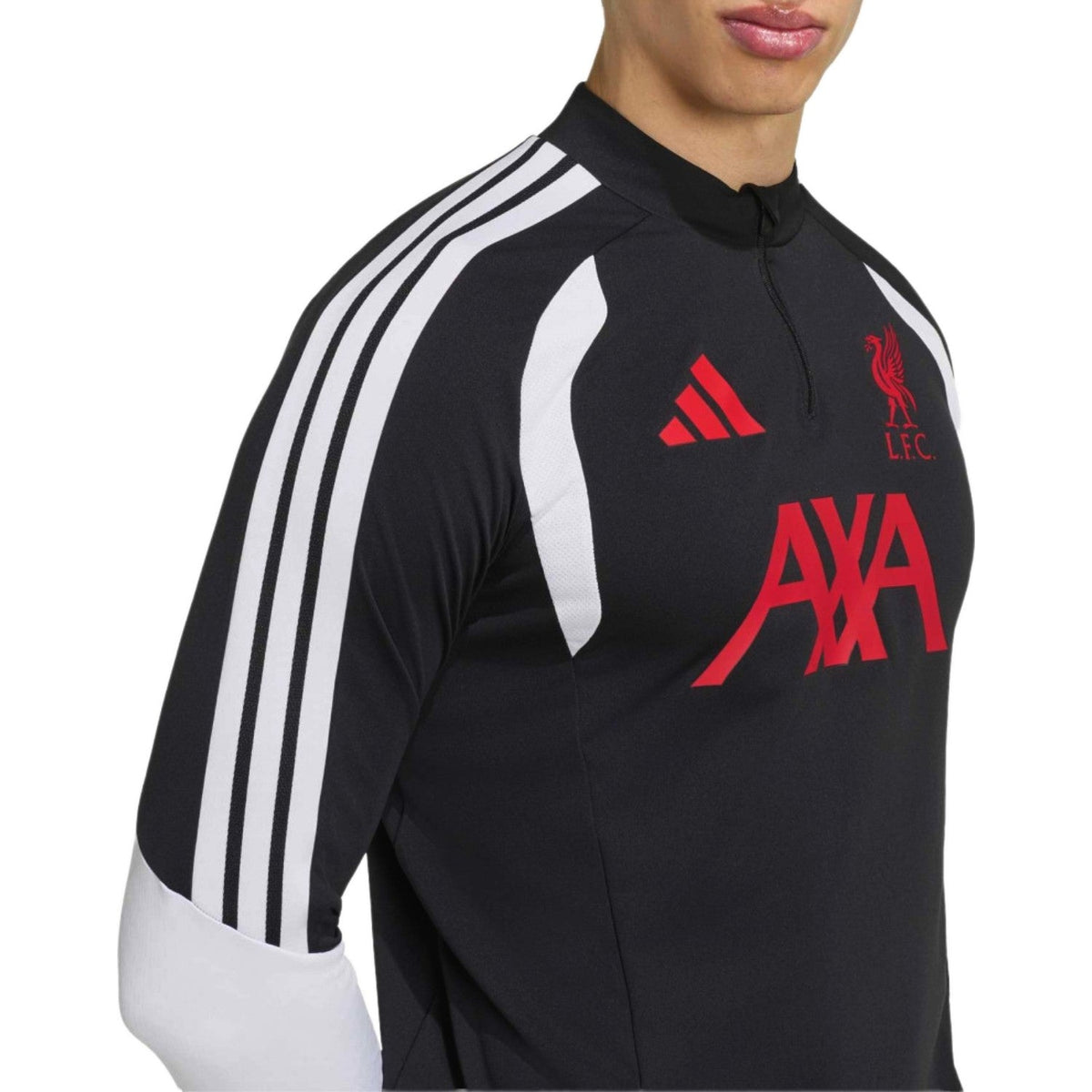 Liverpool FC black training technical Soccer tracksuit 2026/27 - Adidas-3
