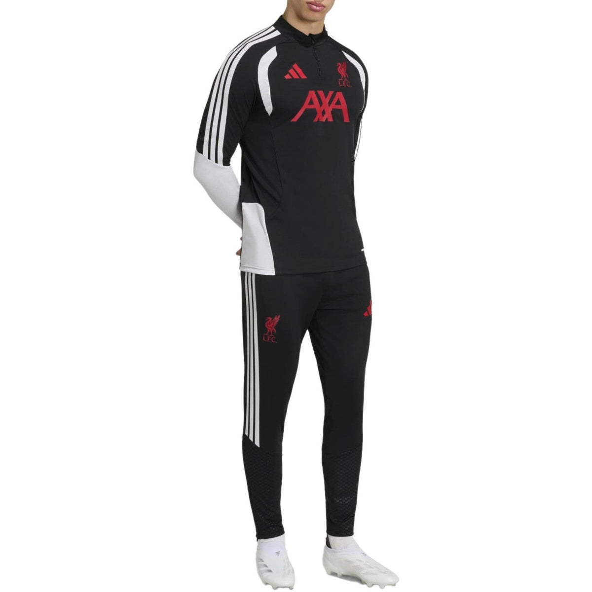 Liverpool FC black training technical Soccer tracksuit 2026/27 - Adidas-1