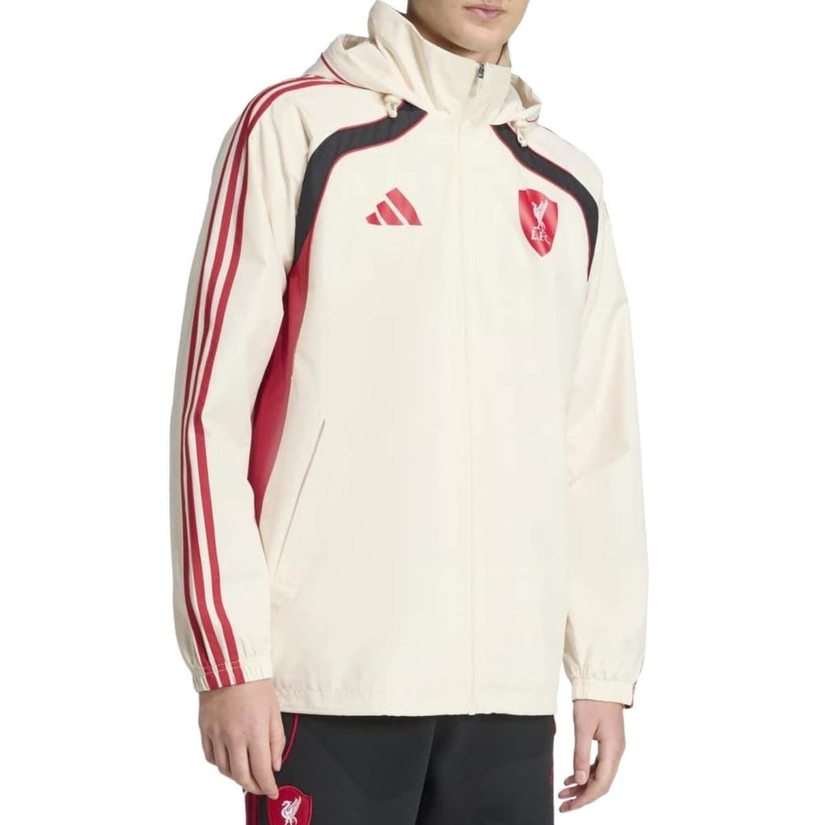Liverpool FC retro soccer training rain jacket 2025/26 - Adidas-0