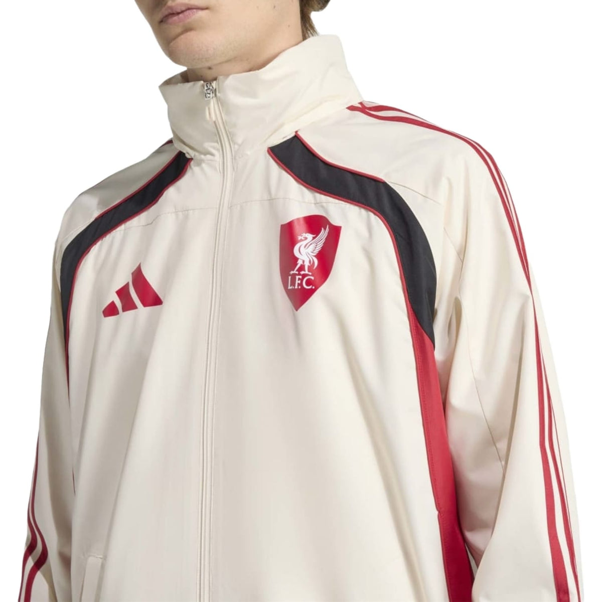 Liverpool FC retro soccer training rain jacket 2025/26 - Adidas-2