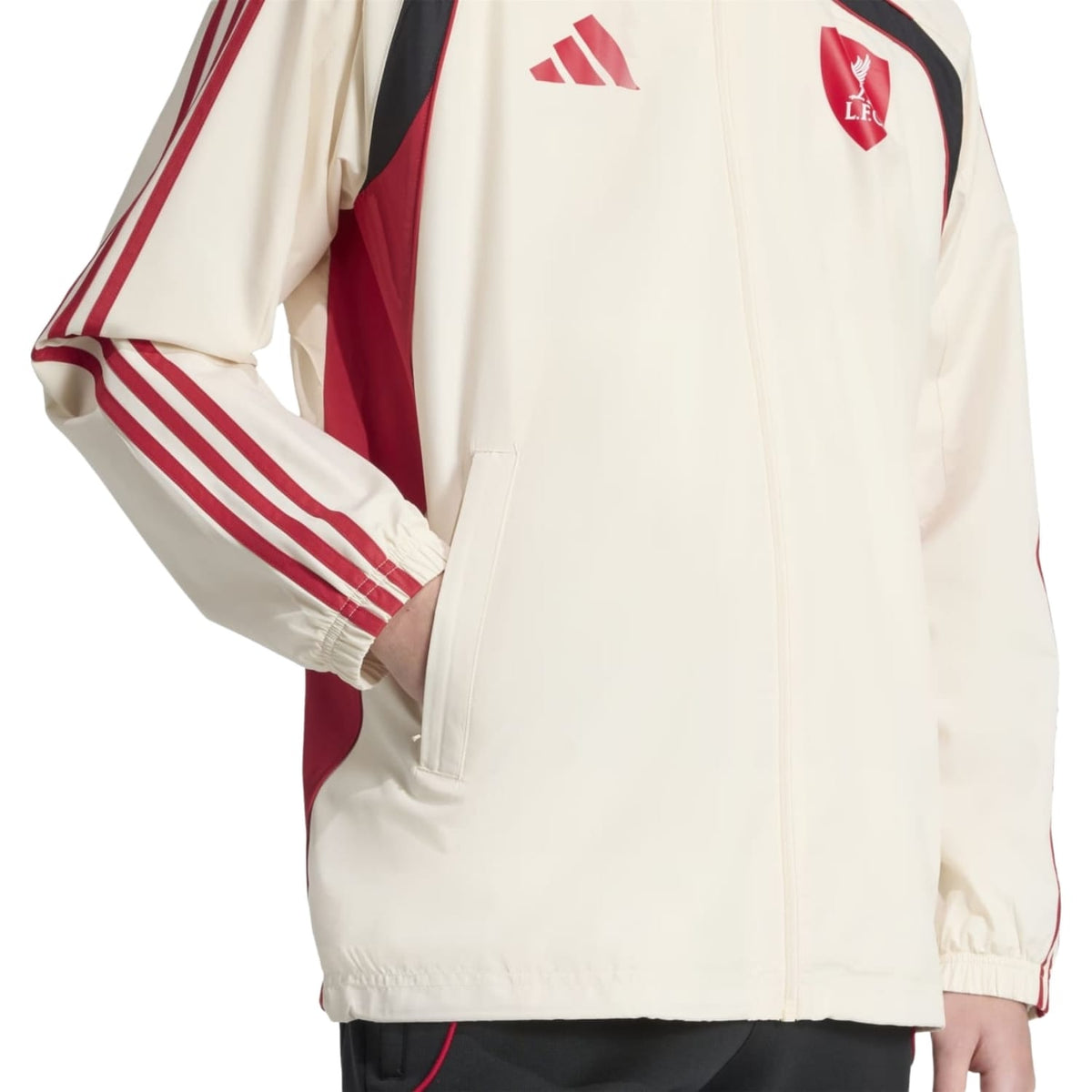 Liverpool FC retro soccer training rain jacket 2025/26 - Adidas-3