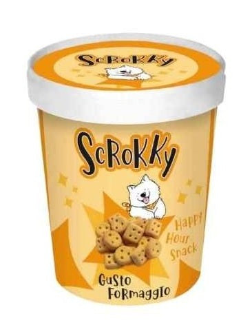 SCROKKY BISCOTTI PER CANI GUSTO FORMAGGIO 150 GR.