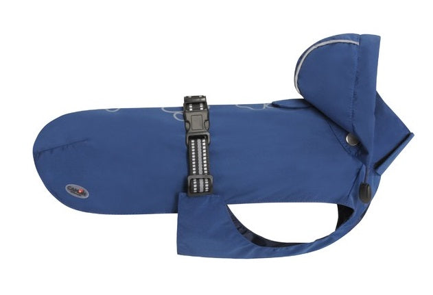 CAMON ROMA BLU IMPERMEABILE LEGGERO SFODERATO 33 CM.