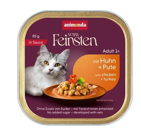 Animonda vom Feinsten Senior Pollo e Anatra in salsa 85gr